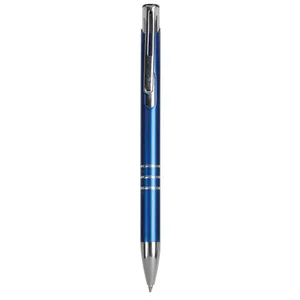 Penna in Metallo Personalizzata Promozionale con 3 Anelli Cromati, Gadget Personalizzabili - Product Image 1