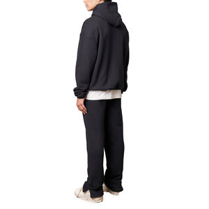 2025 nouvelle mode haute qualité 100% coton survêtement ensemble col à capuche Logo personnalisé décontracté Service OEM pour la saison d'hiver - Product Image 2