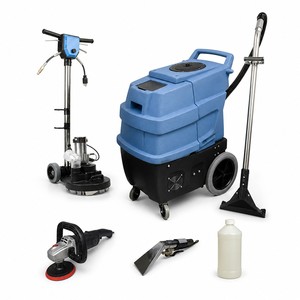 Kit de Equipos de Limpieza de Alfombras Comerciales Premium con Varilla Extractora, Manguera, Herramienta Rotatoria y Solución - Product Image 3