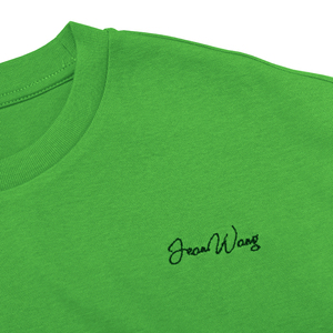 เสื้อยืดคอกลมผ้าฝ้าย100% เปอร์เซ็นพิมพ์ลายเสื้อลำลองสำหรับผู้หญิงปักโลโก้ขนาดใหญ่กว่าปกติ - Product Image 4