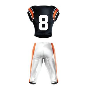 2022 Maillots de football américain économiques Vêtements de sport en polyester de haute qualité Taille XL Imprimé Ensembles de numéros de motifs vierges - Product Image 3