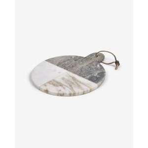 Tabla de cortar grande de mármol pulido con una superficie duradera que ofrece calidad de grado profesional para la preparación de alimentos gourmet - Product Image 4