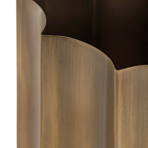 Juego de 2 macetas de metal brillante de diseño de alta calidad para decoración del hogar y el jardín Aspecto llamativo Adorable y atractivo - Product Image 2