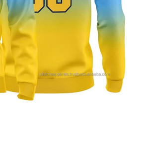 Ventes en gros de sweats à capuche pour hommes avec logo personnalisé brodé, sweats à capuche en coton français de haute qualité - Product Image 6