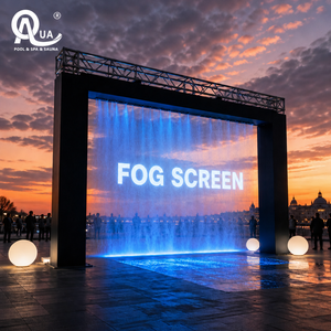 Système de projection sur écran de brouillard immersif pour hôtels, stations balnéaires, parcs à thème, expositions et projets visuels architecturaux - Product Image 1