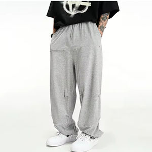 กางเกงวอร์มทรงตรงผ้าแคนวาสเอวกลาง ดีไซน์ยอดนิยม คุณภาพสูง ขายดี - Product Image 5