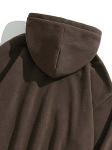 Jersey de invierno de calidad superior para hombre Sudadera con capucha de lana Diseño de nuevo estilo con patrón de impresión Básicos ligeros, mezcla de algodón - Product Image 2