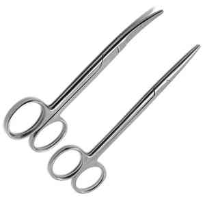 กรรไกรสเตนเลสเกรดทางการแพทย์แบบมืออาชีพเครื่องมือผ่าตัดปรับแต่งได้อุปกรณ์ผ่าตัดแบบแมนนวลทั่วโลก - Product Image 3