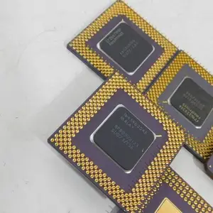 Intel Pentium Pro Ceramic CPU, CPU CERAMIC PROCESSOR chatarra para recuperación de pines dorados