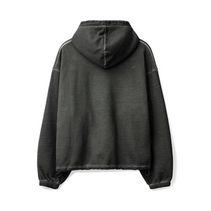เสื้อฮู้ดของผู้ชายผ้าคอตตอนขนาดใหญ่100% ขนาดใหญ่ย้อมสีล้วนสำหรับฤดูหนาวสินค้ามาใหม่ - Product Image 4