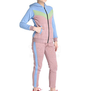 New Arrival Women <b>Tracksuit</b> Custom Color 100% Cotton Women <b>Tracksuit</b> Pullover Style Women <b>Tracksuit</b> For Sale - Product Image 3