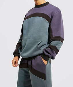 Chándal deportivo de alta calidad para hombre, logotipo personalizado, última moda, conjuntos de 2 piezas, chándales transpirables con cuello con capucha para invierno - Product Image 4