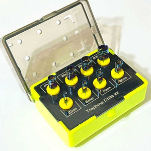 Premium Dental Implant Trephine Drills <b>Kit</b> 8PCS <b>Polished</b> Surgical Implant Surgery Trephine Burrs Trephine Drills <b>Kit</b> - Product Image 5