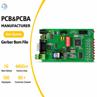 Service d'assemblage de circuits imprimés (PCB) pour composants de montage en surface à soudure traversante, traitement de composants et production multicouche sur mesure