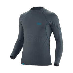 Camiseta de Compresión (Rash Guard) de Manga Larga para Hombre, Calidad Premium, Colores Personalizados, Material Spandex/Nylon/Poliéster, Logotipo Personalizado, Servicio OEM - Product Image 6