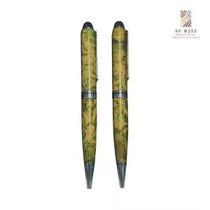 Bolígrafos de diseño deportivo personalizados de primera calidad, 0,7mm de ancho de escritura, madera y tinta de color para regalos y promociones - Product Image 1