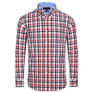 Chemises en flanelle pour hommes de la meilleure qualité, design personnalisé, respirantes, automne, 100% coton, logo personnalisé, services OEM disponibles - Product Image 1