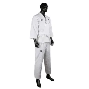 Karate100 % algodón personalizar tamaño TrainingGi artes marciales uniforme taekwondo karate GI uniforme