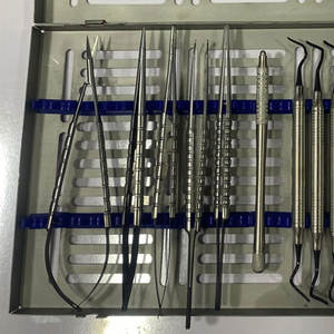 Kit de microcirugía oral periodontal Manual de calidad superior CE certificado Instrumentos dentales conjunto quirúrgico - Product Image 5