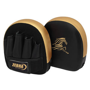 Cibles Jab à crochet incurvé en cuir PU junior idéales pour les jeunes Arts martiaux MMA Taekwondo-Tapis de boxe junior et mitaines de mise au point - Product Image 2