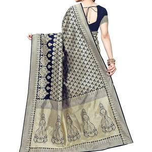 Saree pour femmes hautement recommandé respirant confort matériau doux beauté tranquille pour les occasions de fête - Product Image 6