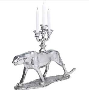 Porte-bougie en laiton torsadé de nouvelle conception fait à la main pour la décoration des maisons de luxe, des hôtels et des restaurants, laiton métallique brillant poli - Product Image 5