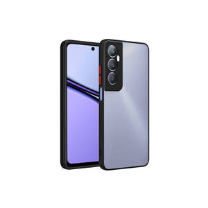 Étui en silicone noir de luxe MSRA Hux pour Realme C65 4G, coque arrière de protection antichoc en silicone souple, modèle de téléphone A53 XS - Product Image 1