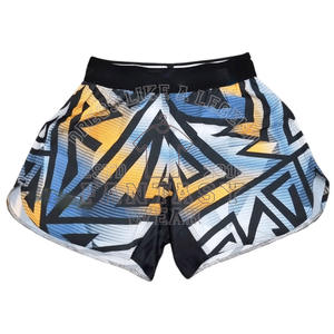 Ensemble de shorts de combat BJJ & MMA FANTASY WEAR OEM, impression personnalisée par sublimation, entièrement sublimé avec design et logo personnalisés, certifié CE - Product Image 1