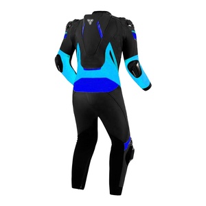 Veste de sport en cuir imperméable et réfléchissante pour homme, homologuée CE, coupe-vent, toutes saisons, 300g, pour moto et course automobile - Product Image 2