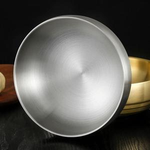 ชามเสิร์ฟอาหารทำจากโลหะสีทองดีไซน์ทันสมัยสำหรับยึดซุปสลัดก๋วยเตี๋ยวธัญพืชพาสต้าข้าวชามเสิร์ฟอาหาร - Product Image 5