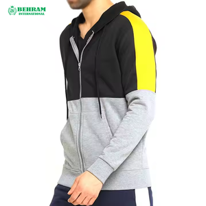 Sudadera con Capucha y Cremallera Personalizada de Alta Calidad para Hombre |   Corte Regular, 100% Algodón, Forro Polar, Secado Rápido y Transpirable, Invierno - Product Image 3