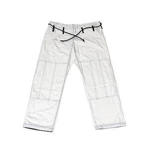 Bordado por encargo de alta calidad de tela de sarga de algodón Ripstop Jiu jitsu Gi Pantalones hombres mujeres jóvenes adultos tallas - Product Image 2