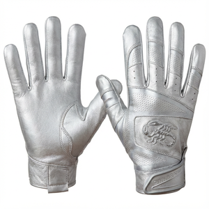 Prix de gros en vrac OEM Gants de frappe de baseball personnalisés Rembourrage en mousse anatomique Protection contre les impacts Protection des mains Gants de frappe de softball - Product Image 3