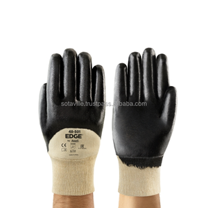 Guantes DE TRABAJO recubiertos de nitrilo industriales de la mejor venta, robustez mejorada, durabilidad, resistente al aceite para protección directa de manos y brazos - Product Image 5