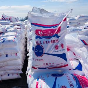 Sel de table raffiné iodé de qualité supérieure Merveillesel 25 kg, certifié ISO et HACCP, sel de mer Celtique en vrac en sac - Product Image 3