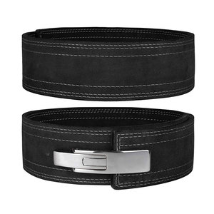 Gym Weight Lifting Lever Buckle Powerlifting Belt <b>Waist</b> <b>Trainer</b> Belt 13mm Weightlifting Lever Belt Available In Best Prices - Product Image 1
