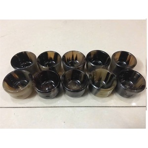 Handmade Brandy Valley Viking Horn Shot <b>Glasses</b> Bear <b>Glasses</b> <b>Water</b> Wine Drinking Shot Horn Agate <b>Glass</b> - Product Image 4