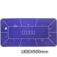 Moderne Luxus tragbare klappbare Poker Tisch matte Custom ized Modern faltbare Poker Blackjack Roulette Casino Verkauf von bester Qualität