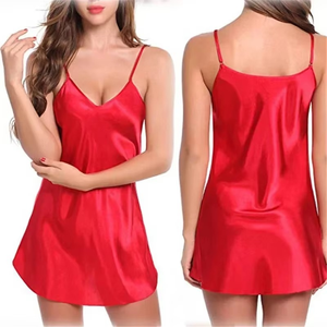Personalizado de bambú de seda de algodón corto ropa de dormir de las mujeres Conjunto de pijama al por mayor vestidos de noche para mujer Conjunto de pijama de seda de viscosa de bambú - Product Image 3