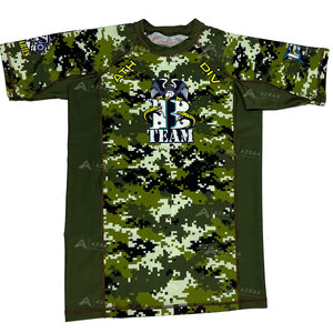 Compre los últimos diseños de calidad premium Grappling and Training Rash guards Best BJJ rash guard 4 panel - Product Image 5