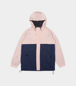 Chaqueta Cortavientos de Lona Ecológica para Hombre, Impermeable, con Capucha, Cuello Alto, Estilo Urbano, para Uso en Exteriores, Otoño, Personalizable - Product Image 3