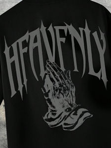 Camiseta Formal de Algodón 100% para Hombre, Calidad Premium, Cuello en V, Talla Grande, Hombros Caídos, Corte Regular, Ribete en Contraste - Product Image 6