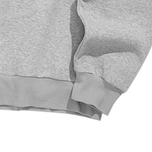 Sudaderas de algodón 100% pesado para hombre, sudaderas con capucha de gran tamaño de 480gsm, logotipo bordado básico, patrón de estampado de lana mezclada de algodón - Product Image 2