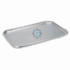 Plateau d'instruments en acier inoxydable pour stérilisation chirurgicale et dentaire dans les hôpitaux Source d'alimentation manuelle Ware creux - Product Image 4