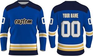 Vente en gros d'uniforme de hockey sur glace unisexe sur mesure uniforme de hockey sur glace respirant à séchage rapide à vendre - Product Image 2