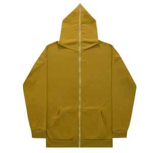 Sweats à capuche longs zippés à logo personnalisé Sweat-shirt à capuche décontracté pour homme avec poches Veste à fermeture éclair Fournisseur en gros OEM - Product Image 4