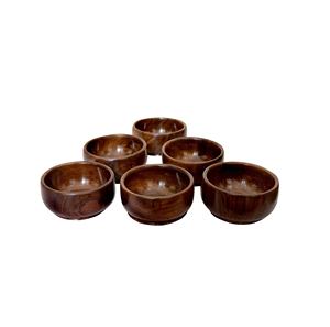 Manufacture Design Solid Wooden <b>Mini</b> Bowl in High Quality Wood Customized Wooden Bowl Natural Craft with <b>Sale</b> - Product Image 3