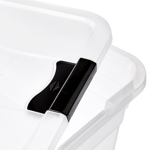 Cubi portaoggetti Konrad con coperchio, PP, 83 l - Product Image 5