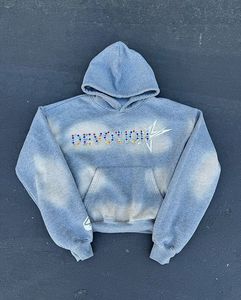 <b>Top</b> Selling Men's Hoodies 100% Cotton Zipper-Up High Quality 3D Embroidery <b>Distress</b> Patch Winter New Design Quick Dry Low MOQ - Product Image 1