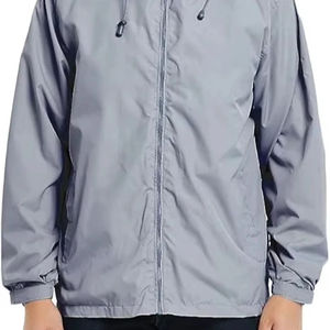 Best Quality <b>Lightweight</b> <b>Men's</b> Winter <b>Rain</b> <b>Jacket</b> Water Windbreaker with and Hood Slim Fit Windbreaker <b>Jacket</b> For <b>Men</b> - Product Image 1